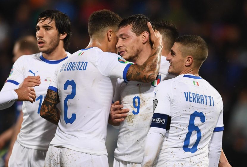Italia incontenibile: goleada col Liechtenstein, Mancini nella storia
