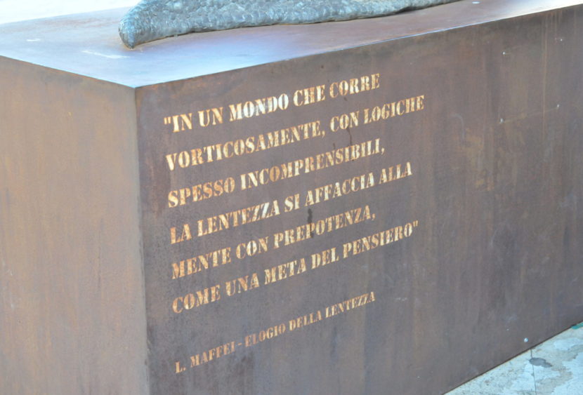 Monumento “Lumacone”. La lumaca Vittoria Sambuca di Sicilia (AG)