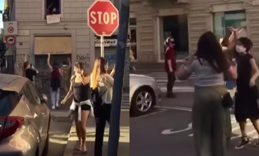 A Milano si balla per strada: il video diventa virale e crea indignazione
