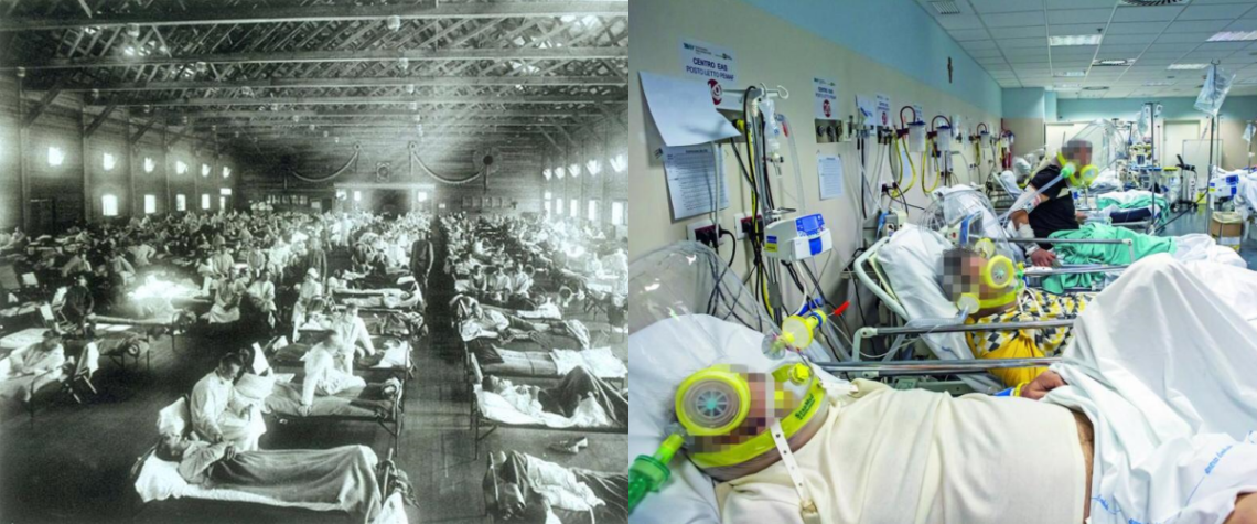 “Influenza spagnola”: le similitudini con la pandemia da Covid-19