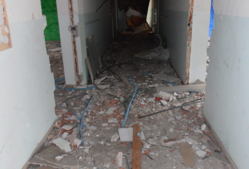 Ex scuole di Catania completamente abbandonate e distrutte