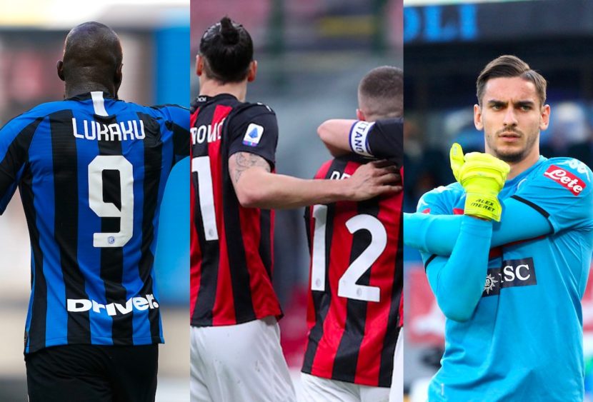 Serie A, top & flop: Lukaku bomber, il Milan cede la vetta, Meret frena Pirlo