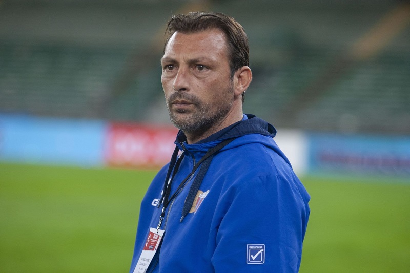 Pre partita Catania-Teramo, mister Raffaele: “Adesso dipende tutto da noi”