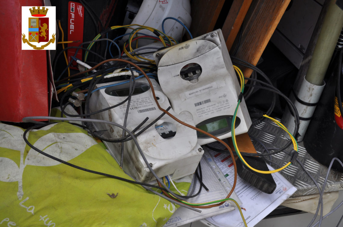 Adrano (CT), sette denunciati per furto di energia elettrica