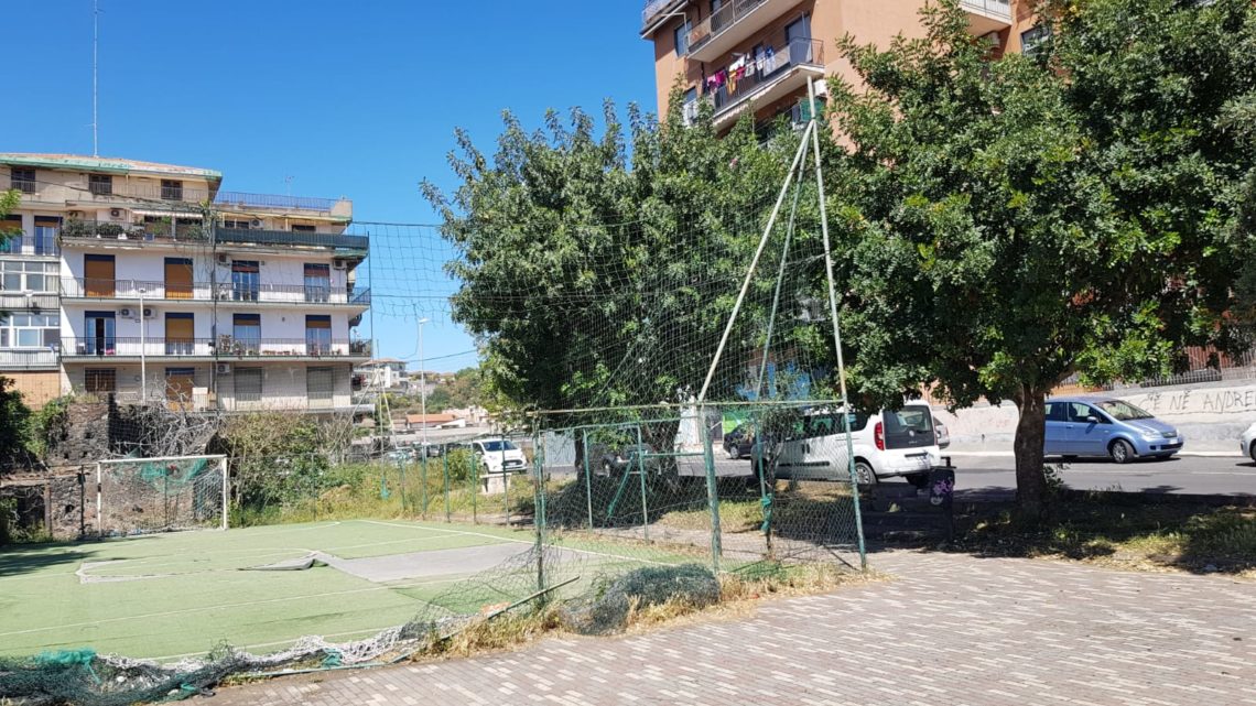 Catania, il parco Horacio Majorana vandalizzato, la segnalazione del consigliere Zingale