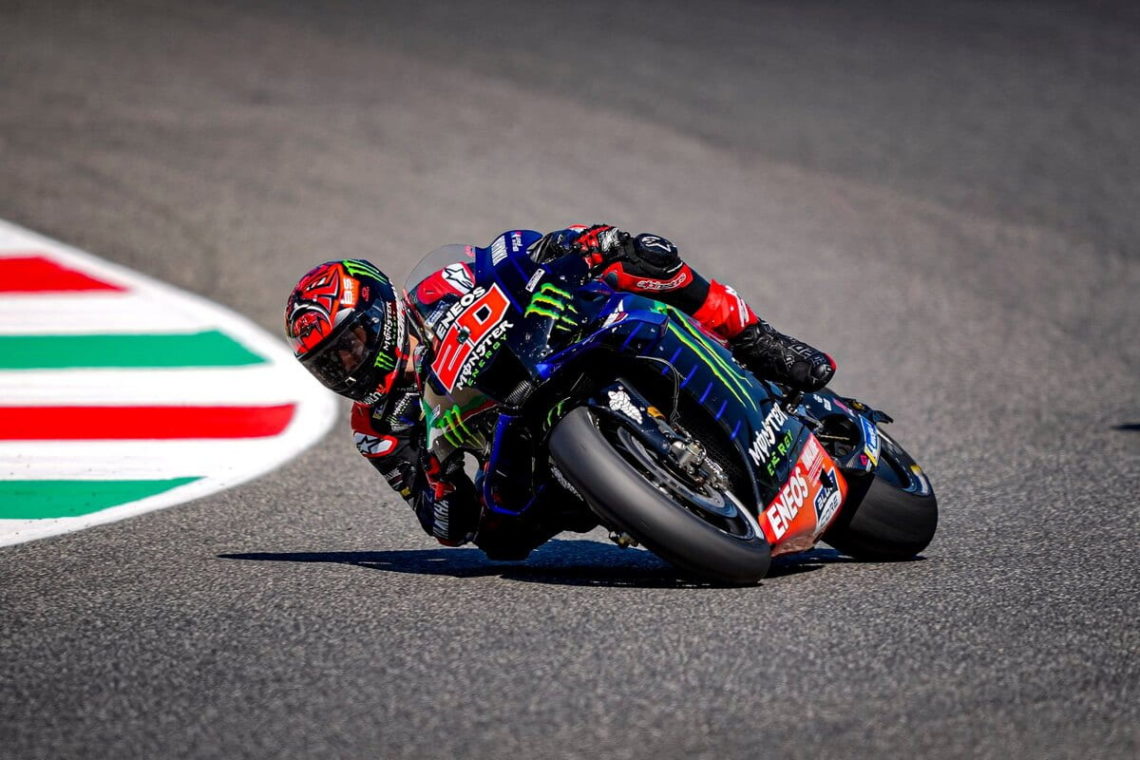 MotoGP: al Mugello vince e convince Quartararo, caos sul podio
