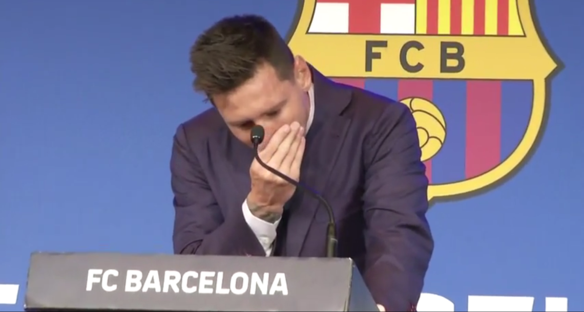 Messi alla conferenza d’addio: “Non sono pronto, ma è stato bellissimo”
