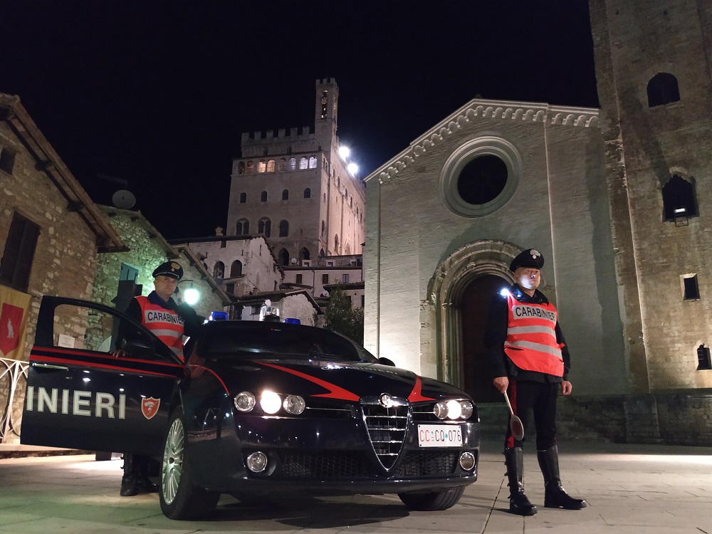 Controlli anti crimine della Compagnia Carabinieri di Gubbio