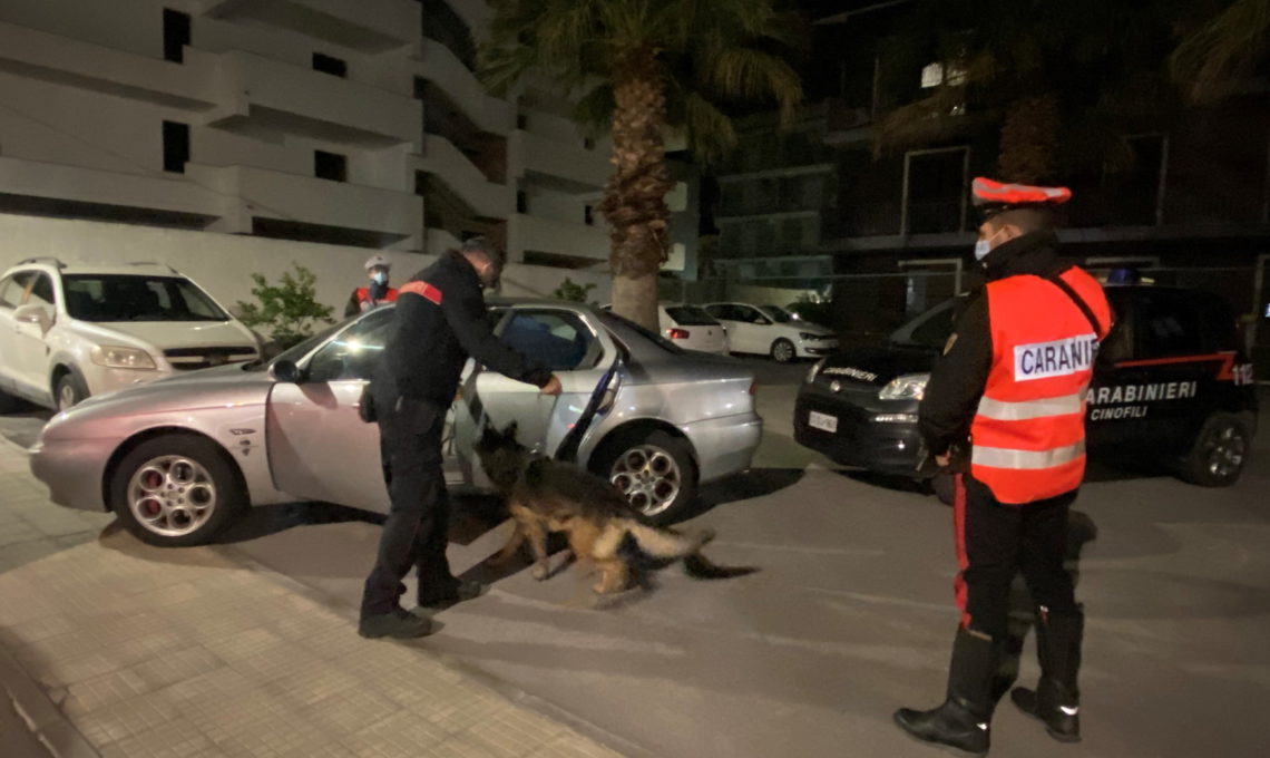 Barcellona P.G: controlli dei Carabinieri nei luoghi della movida, un arresto.