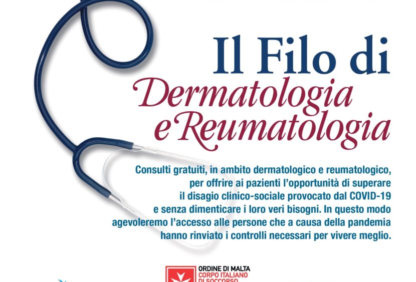 A Palermo consulti gratuiti per malati dermatologici e reumatologi