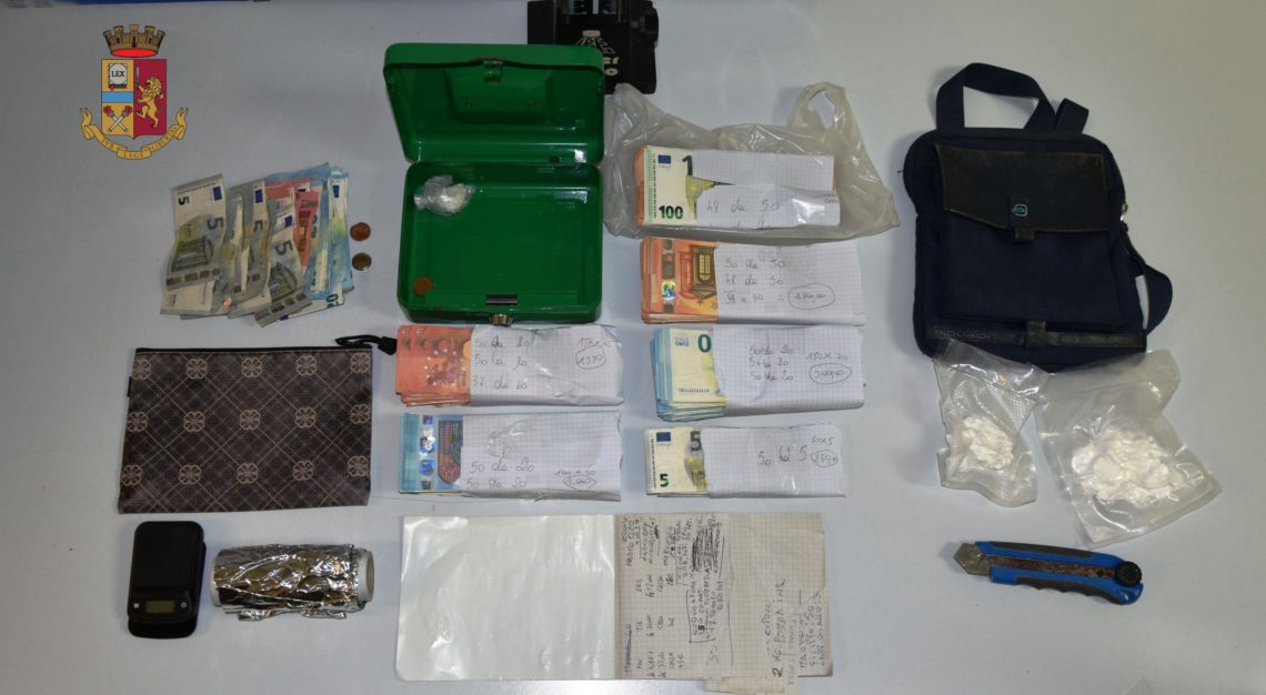 Messina: arrestato uomo di 31 anni in possesso di 100 grammi di cocaina