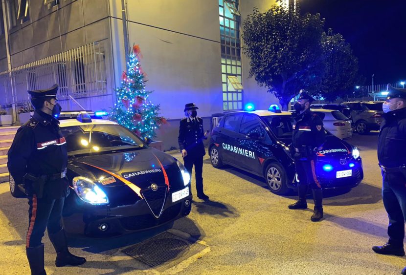 Spoleto. Controllo dei Carabinieri sul territorio durante le festività natalizie