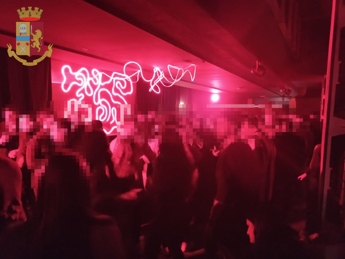 Catania: titolare di una discoteca sanzionato per la violazione della normativa anti-covid