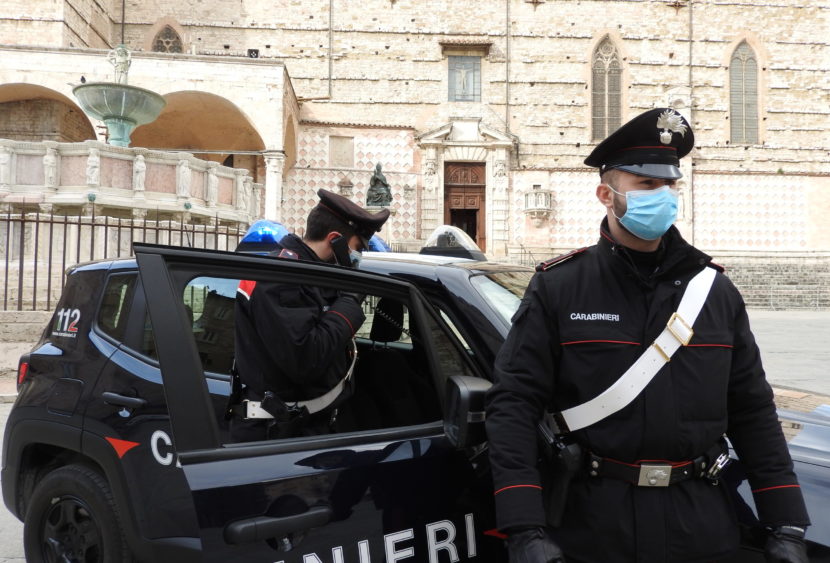 Carabinieri: intensificazione dei controlli nel capoluogo perugino