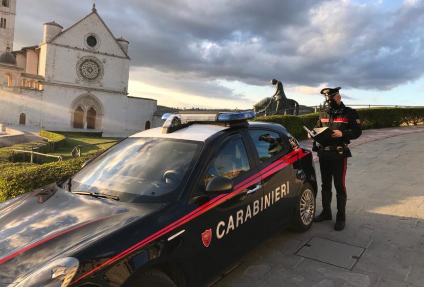 Umbria: intensificazione dei controlli stradali da parte dei Carabinieri
