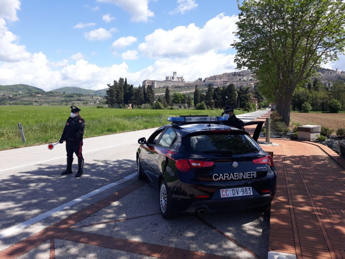 Assisi, continuano i controlli a tappeto da parte dei Carabinieri
