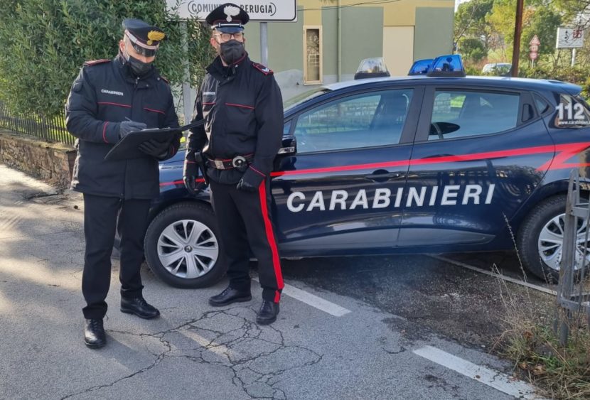 Perugia, una denuncia per procurato allarme presso l’autorità e simulazione di reato