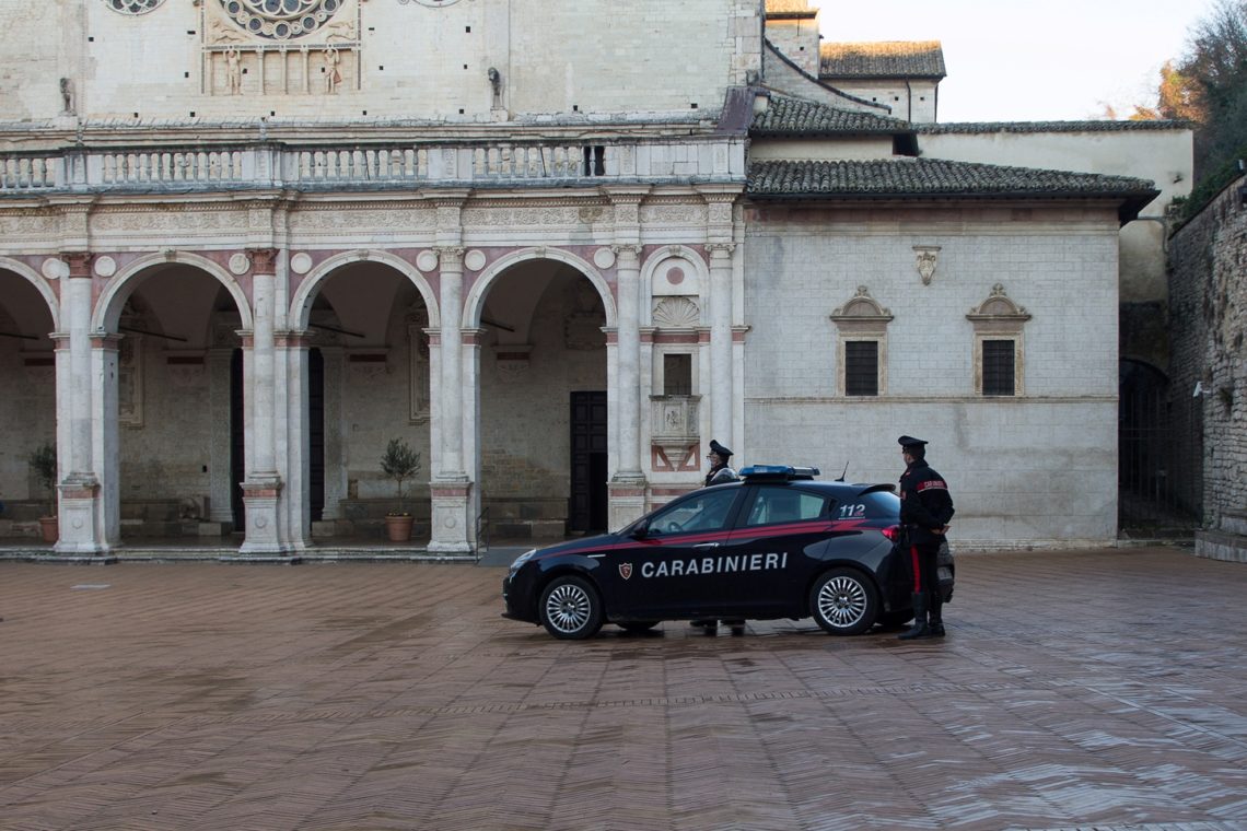Spoleto: potenziati i controlli dei Carabinieri