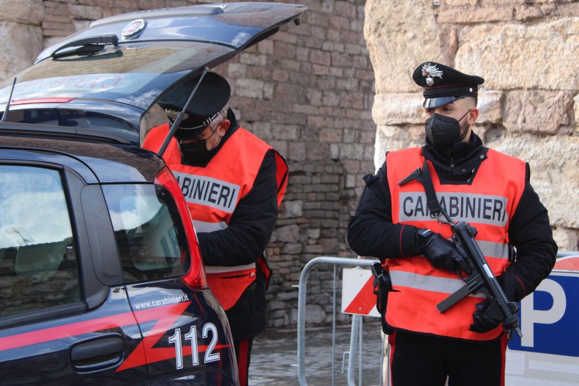 Foligno, evade dai domiciliari: arrestato dai Carabinieri