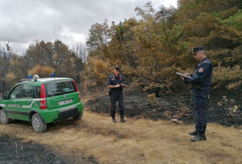 Spoleto: denunciato presunto responsabile dell’incendio in località Ancaiano