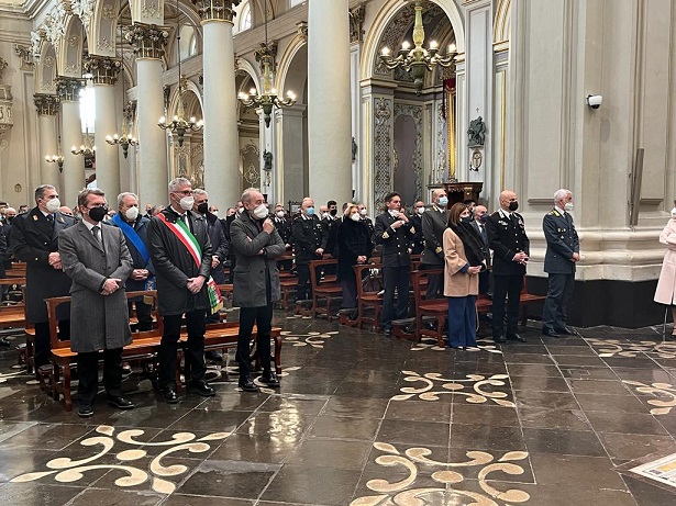 Ragusa: Santa Messa del Precetto Pasquale Interforze