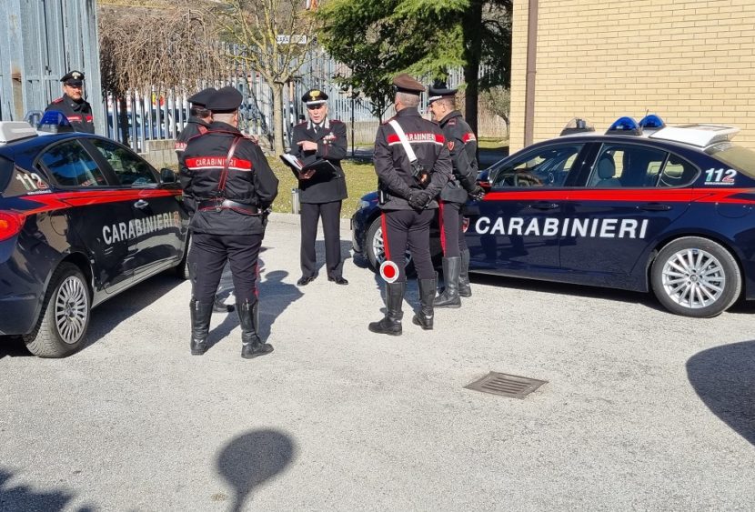 Gubbio, denunciato dai Carabinieri per detenzione di sostanze stupefacenti
