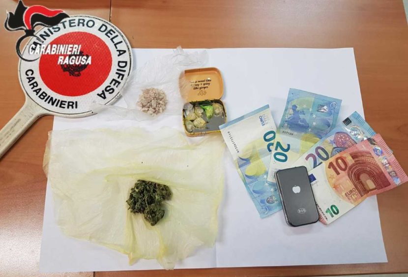 Pozzallo: arrestato catanese per spaccio di stupefacenti