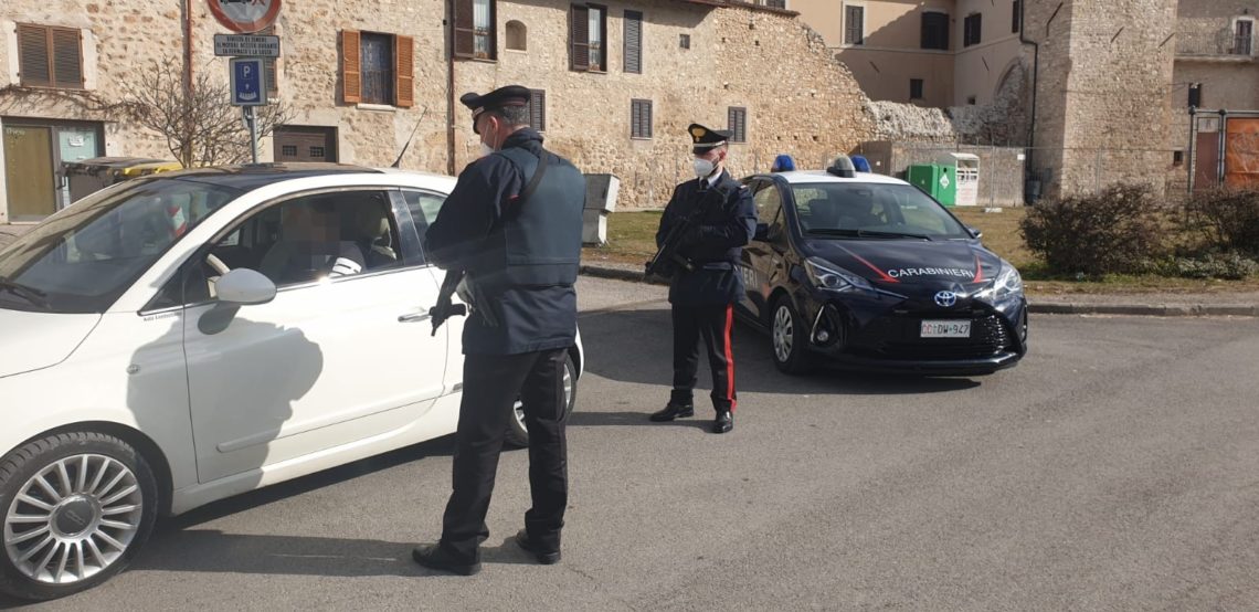 Norcia: intensi controlli da parte dei Carabinieri