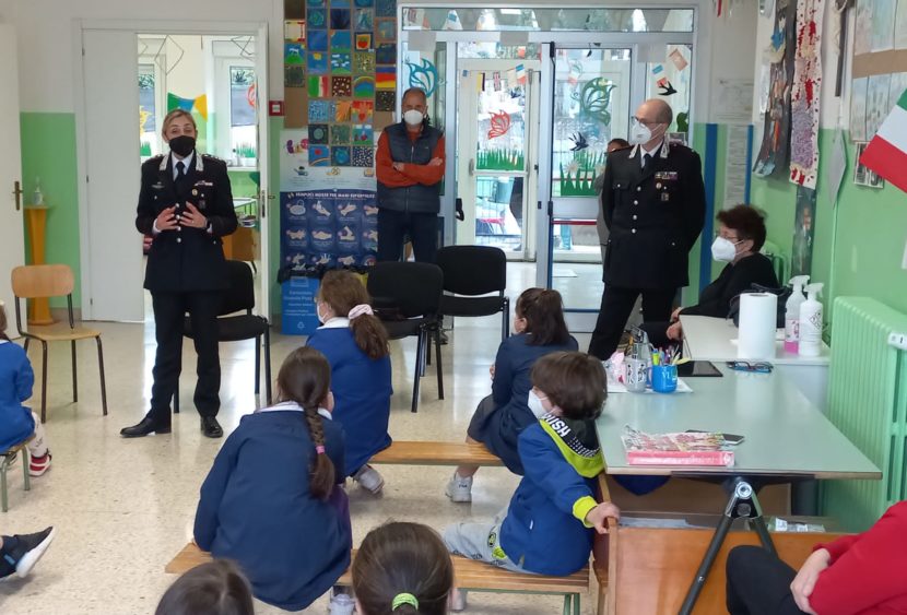 I carabinieri portano la cultura della legalità nelle scuole in Valnerina