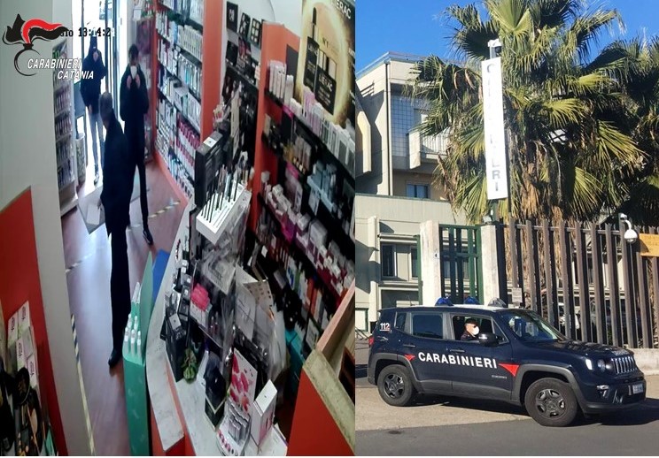 Catania: custodia cautelare per due soggetti indiziati di rapina aggravata