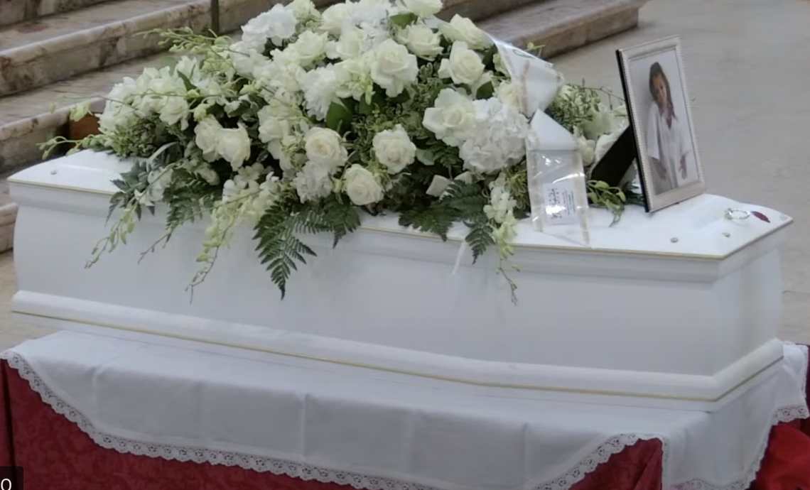 Catania: si è appena concluso il funerale della piccola Elena