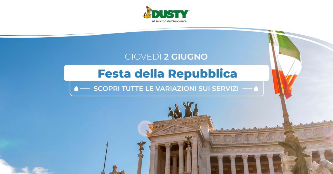 Catania, Dusty: 2 giugno, non operativi gli Eco punti mobili, il CCR e i numeri verdi. Garantita la raccolta “porta a porta”