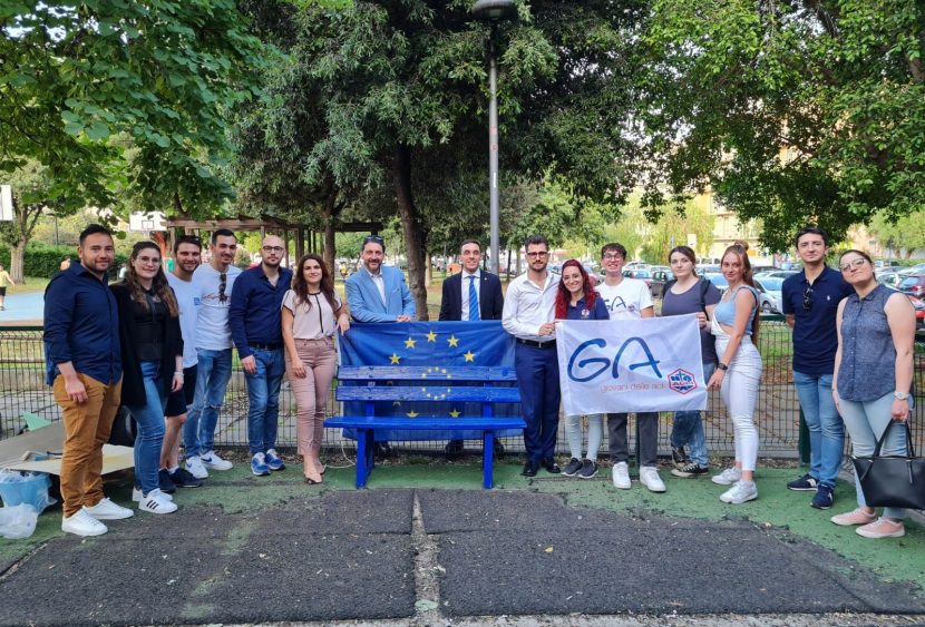 Una panchina europea per Catania: i Giovani delle Acli si incontrano per “L’Europa che verrà”