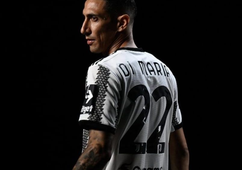 Angel Di Maria vestirà la maglia numero 22: ecco cosa cambia