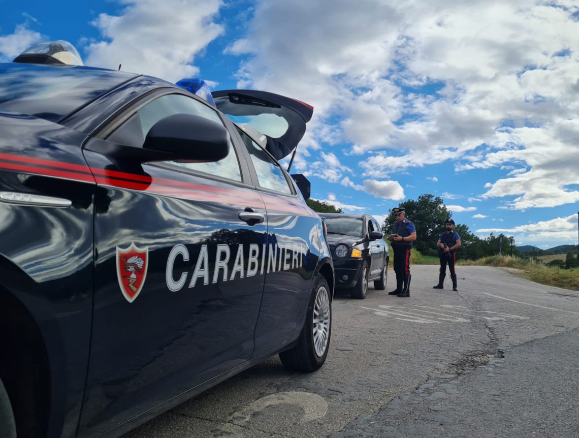 Spoleto: Indagini lampo dei Carabinieri, arrestato piromane in flagranza di reato