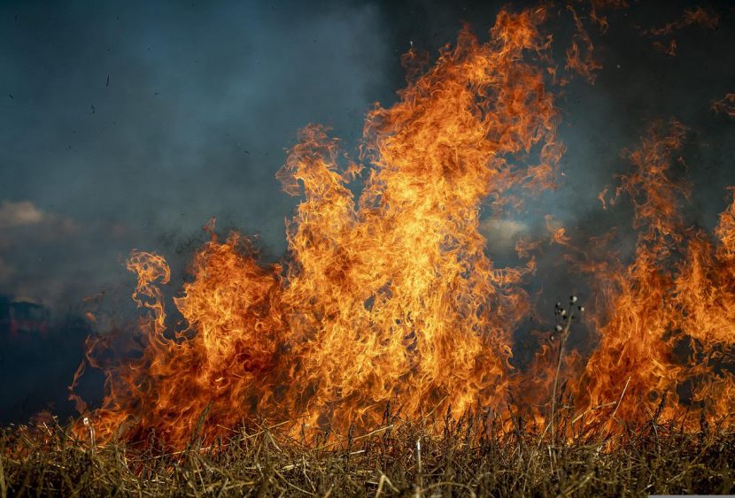 Sciacca (PA): incendio vicinissimo all’ospedale, ignote le cause
