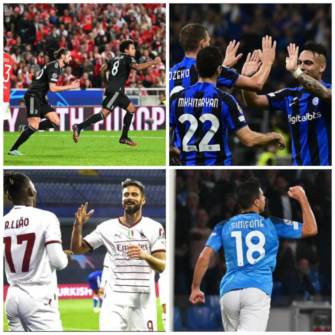 Champions League: la Juve non si qualifica agli ottavi, Napoli da record