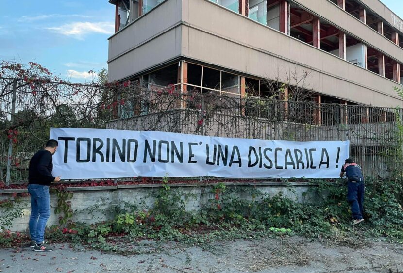 Volontari di Torino Tricolore denunciano la presenza di discariche abusive
