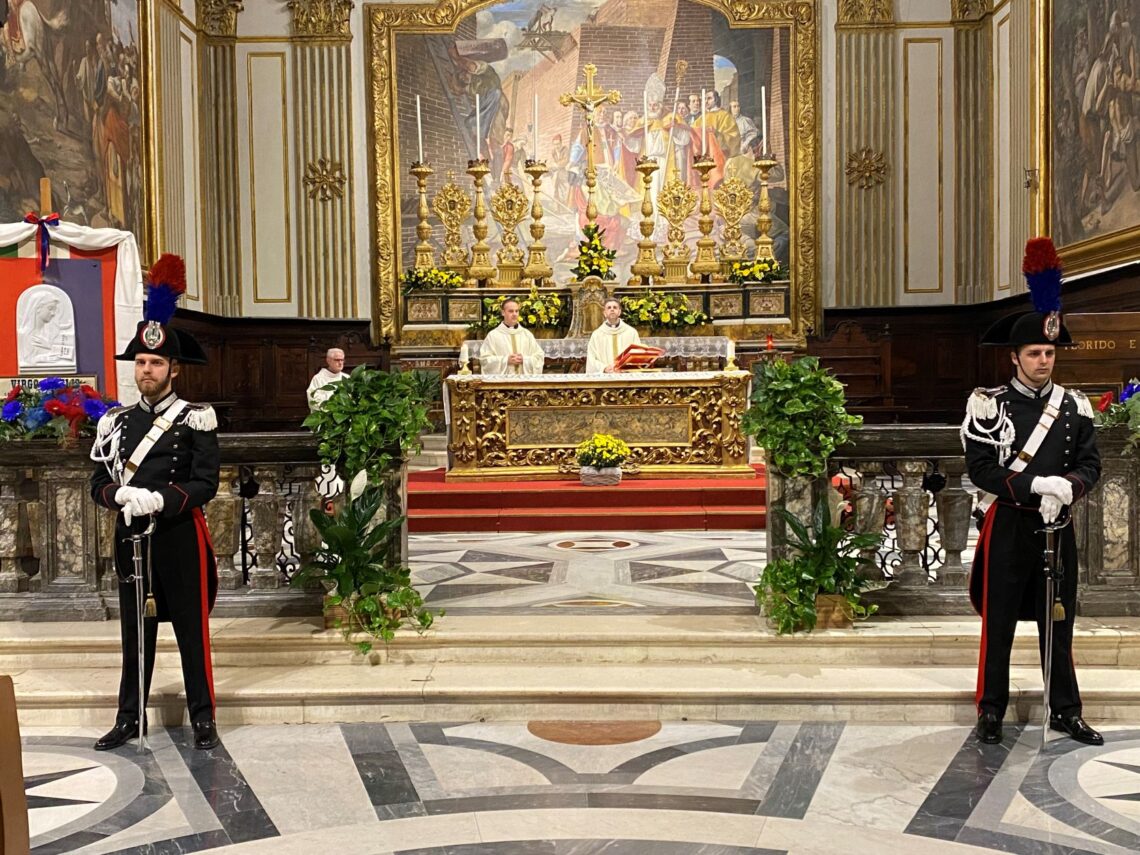 Città di Castello: i carabinieri celebrano la patrona dell’Arma “Virgo Fidelis”