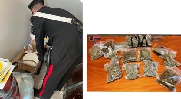 Messina: sequestrato 1,5 kg di marijuana nascosto nel sottoscala