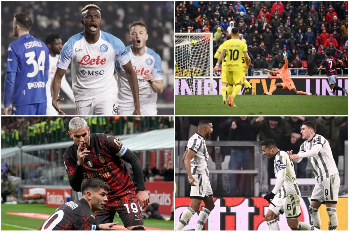 Serie A, top&flop: Napoli mania, altalena Inter, Milan ritrovato, poker Juve
