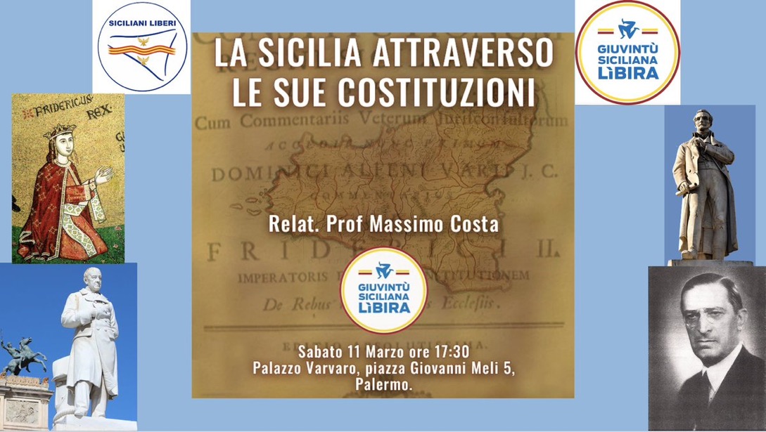 Palermo: al via la seconda edizione della Scuola politica di Siciliani Liberi