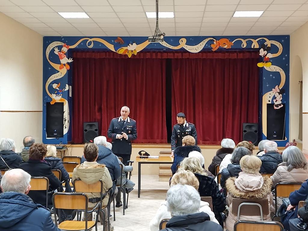 Prevenzione delle truffe: incontri dei carabinieri con la comunità spoletina