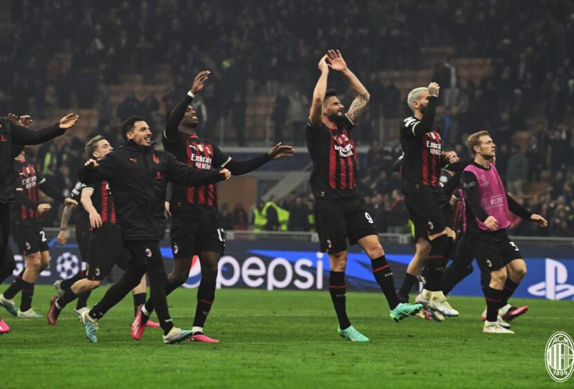Champions League: il Milan vince il match di andata contro il Napoli