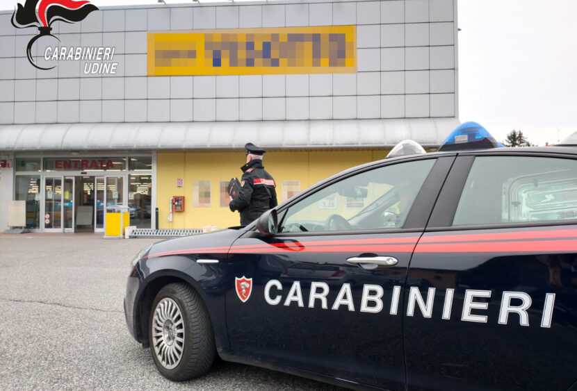 Udine: Identificate tre giovani donne responsabili di una rapina in supermercato