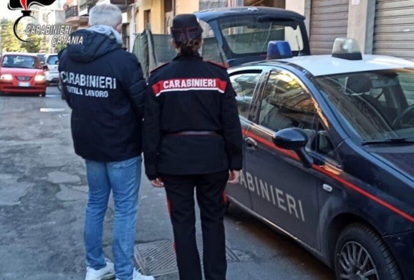 Paternò, contrasto al lavoro in nero: chiuso un bar dai Carabinieri