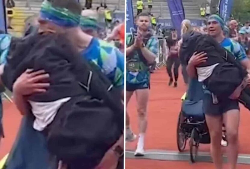 Leeds: ex rugbista paralizzato completa una maratona