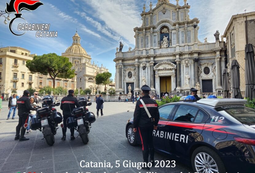 Catania – 209° Annuale della Fondazione dell’Arma dei Carabinieri