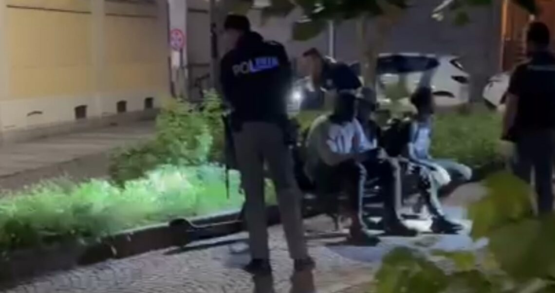 Torino – Un arresto della polizia di stato a San Salvario