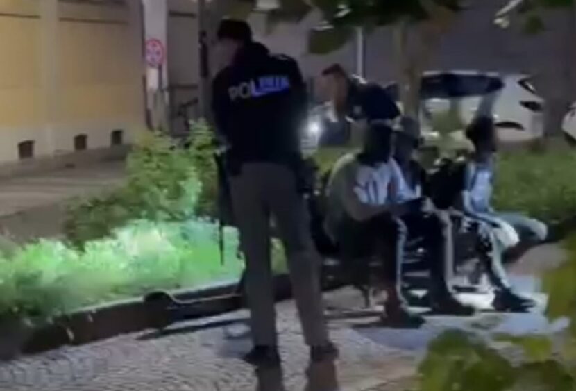 Torino – Un arresto della polizia di stato a San Salvario